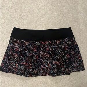 Lululemon Black and Pink Tennis Skirt